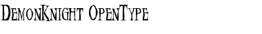 Demon Knight Font