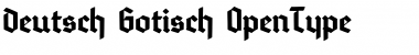 Download DeutschGotisch Font