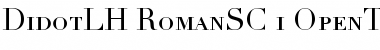 Linotype Didot Roman Small Caps & Oldstyle Figures Font