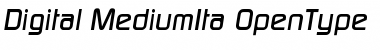 Download Digital-MediumIta Font