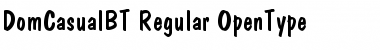 Dom Casual Font