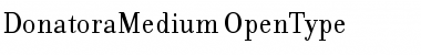 DonatoraMedium Regular Font