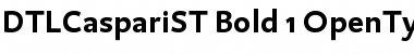 DTL Caspari ST Bold Font