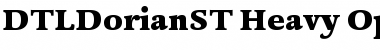 DTLDorianST Heavy Font