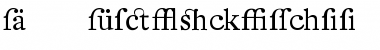 DTL Fleischmann T Regular Alt Font