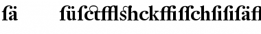 DTL Fleischmann Display Medium Font