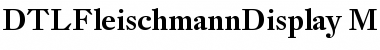 Download DTL Fleischmann Display Font