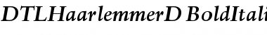 Download DTL Haarlemmer Font