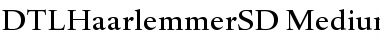 Download DTL Haarlemmer Font