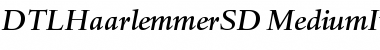 Download DTL Haarlemmer Font