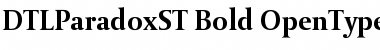 DTLParadoxST Bold Font