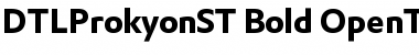 DTLProkyonST Bold Font