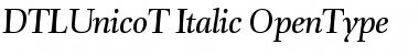 Download DTL Unico Font