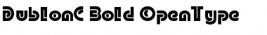 DublonC Regular Font