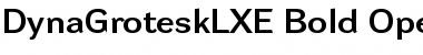 Download DynaGrotesk LXE Font