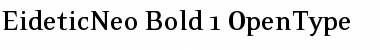 EideticNeo Bold Font