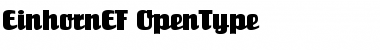 Download EinhornEF Font