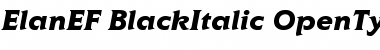 Download ElanEF Font