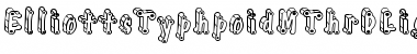 ElliottsTyphpoidMThrDLight Regular Font