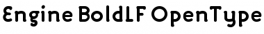 Engine BoldLF Font