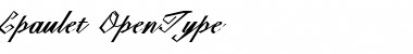 Epaulet Regular Font