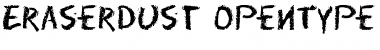 Eraser Dust Font