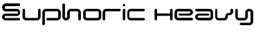 Euphoric Heavy Font