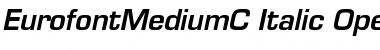 Download EurofontMediumC Font