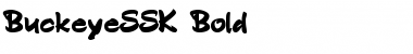 BuckeyeSSK Bold Font
