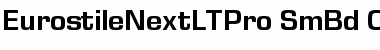 Eurostile Next LT Pro Semibold Font