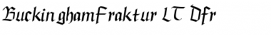 Download BuckinghamFraktur LT Font