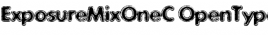 ExposureMixOneC Regular Font