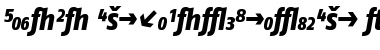 FagoCo ExtraBoldItalicExp Font