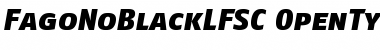 FagoNoBlackLf Regular Font