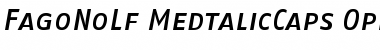 FagoNoLf MedtalicCaps Font