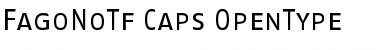 FagoNoTf Caps Font