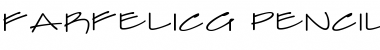 FarfelICG Pencil Font