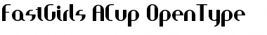 FastGirls ACup Font