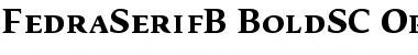 FedraSerifB BoldSC Font