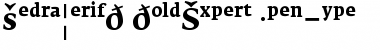 FedraSerifB BoldExpert Font