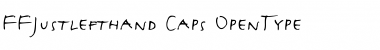 FFJustlefthand-Caps Regular Font