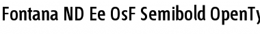 Fontana ND Ee OsF Semibold Font