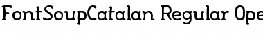 FontSoupCatalan Regular Font