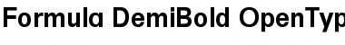 Formula-DemiBold Regular Font