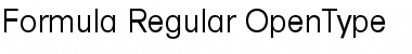 Formula-Regular Regular Font