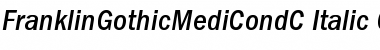 Download FranklinGothicMediCondC Font