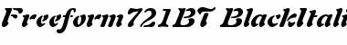 Freeform 721 Font