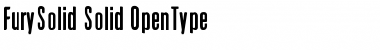 FurySolid Regular Font