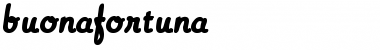 BuonaFortuna Regular Font