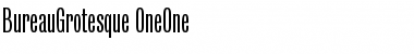 Download BureauGrotesque-OneOne Font